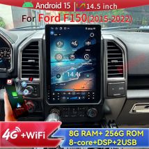 14,5-calowe radio samochodowe z Androidem 15 i Carplay do Forda F150 2015 2016 2017 2018 2019 2020 2021 2022 Smart Car Systems