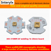 1Pcs/Lot  3535 UVB LED 290nm 295nm 310nm 315nm UV LED With Star Board Medical lamp beads