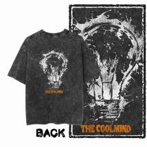 G12 Back Print Streetwear 100 % Baumwolle Streetwear Herren T-Shirt |   Acid Washed Big Size Cool Vintage O-Ausschnitt Herren T-Shirt