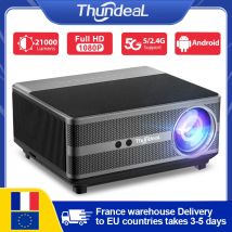 ThundeaL-proyector Full HD para cine en casa, dispositivo de proyección LED TD98 de 1080P, WiFi, 2K, 4K, vídeo, película, Beamer, TD98W, Android, PK, DLP