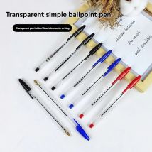 Penna a sfera Comfort, punta media, 1,0 mm, per una scrittura fluida e un diario, inchiostro nero/blu/rosso, 10/15 conteggi