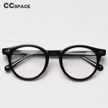 49355 Round Retro TR90 Glasses Frames Men Women Optical Fashion Computer Glasses