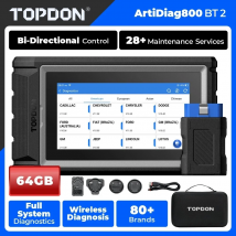 TOPDON Artidiag800 BT 2 Kfz-Auto-Diagnosetool, komplettes System, OBD2-Scanner, 2 Jahre, kostenloses Update, Scan-Tool, VCI-Reparatur-Tool