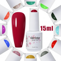 Clou Beaute 15ml Nagel Gel politur Vernis Ongle Semi Permanent Lack Basis Dec klack Nagel Gel UV neue alte Verpackung zufällige Lieferung
