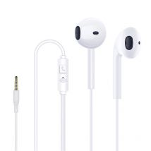 Auricolari cablati da 3,5 mm Cuffie sportive Super Bass con microfono incorporato Cuffie musicali in-ear per smartphone cellulare Huawei Xiaomi