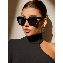 1/2PCS Mode Y2K Cat Eye Kunststoff Rahmen Frauen Sonnenbrille Für Männer Täglichen Leben Shades Brillen Zubehör.