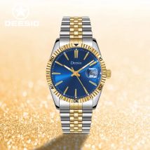 Deesio Luxuriöse automatische mechanische Uhr mit Selbstaufzug für Herren, 50 m wasserdicht, Business-Kleideruhr mit japanischem Uhrwerk, Geschenk für Ihn