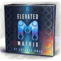 Elevated Matrix by Anthony Owen – Close-Up Coin Magic Trick Illusion Prop for Magicians Street & Bar Magic Show
