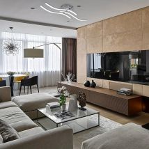 Plafoniera moderna a LED in alluminio Design a 3 linee 6000K Bianco, Illuminazione per interni per corridoio Balcone Ufficio Corridoio Casa e commerciale