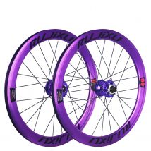 RUJIXU Leichtmetallfelgen 20 Zoll 406 451 Felgensattelbremse 40 mm High Profile 11 Gang für Faltrad Minivelo Laufradsatz