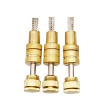 New GOSO Original Two-Row Semi Circle Keyway 11 Pins Dimple A.B KABA Locksmith Toolkit Tools Spring Loaded Bump Lock Tools