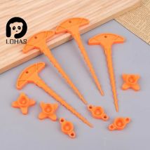 Zestaw zaślepki czyszczącej dyszę do uszczelniacza, zapobiega wysychaniu do szkła i tub z uszczelniaczem, pasuje do standardowych rozmiarów, narzędzie DIY