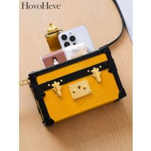 Frauen Casual Rindsleder Echt Leder Schulter Tasche Krokodil Muster Klappe Strap Umhängetasche Mischfarben Party Mini Beutel Taschen