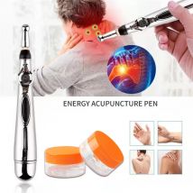 Dropshipping Elektronische Akupunktur Punkt Massage Stift Multi-Funktion Meridian Presse Energie Therapie Power Pen Schmerzen Relief Werkzeuge