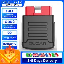 MUCAR BT200 & BT200 Pro Obd 2 herramientas de diagnóstico automotriz Mucar BT200 Bluetooth obd2 escáner Auto todos los sistemas diagnóstico 15 reinicio herramienta mecánica