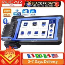 Lifetime Free Update MUCAR VO7S/VO7 Car Diagnostic Tool Bi-Directional ECU Coding Obd2 Scanner Full System Diagnosis 28 Reset