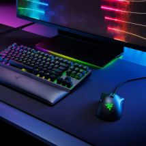 Razer Deathadder Essential Purgatory Viper Green Light 6400-Maus für Büro und Zuhause