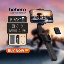 Hohem iSteady Q Hand Gimbal Stabilisator Telefon Selfie Stick Verlängerung Stange Einstellbare
