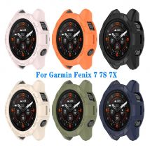 Silikon Abdeckung Schutzhülle Für Für Garmin Fenix 7 7S 7X Hohl schutzhülle Stoßstange Für Garmin Epix Pro 42mm 47mm 51mm