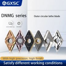 Schneidwerkzeuge DNMG 150404 150408 150604 150612   GT TM BF BM Hochwertige CNC-Drehmaschine Hartmetalleinsätze Metalldrehmesser Cutter Teil