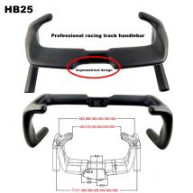 BIKEDOC HB25 305mm Carbon fiber Track Cycling Handle Road Bicycle Handlebar TT Sprint Bike Handlebar UD Matte 31.8MM