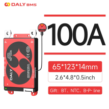 Daly LiFePo4 4S 12V BMS 100A with Bluetooth RS485 for Lifepo4 Battery Home Energy Storage Electric Bicycles
