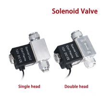 Valvola Solenoide per Acquario, Regolatore Sistema CO2, Accessori per Acquario, Valvola Magnetica Elettrica a Bassa Temperatura per Acquario DC12V