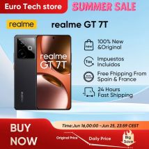 Realme GT 7T 5G Smartfon 6,78'' Dimensity 8400 MAX Chipset 7000mAh Bateria 50MP Al Travel Snap