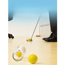 PGM 100pcs Golf Balls Indoor Yellow Practice PU Soft Ball Q008