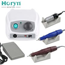 Dental 65W STARK 207B Mikromotor + 102LN Griff 45000RPM Nagel Bohrer Maniküre Maschine Polieren Maschine Zahnmedizin Werkzeuge