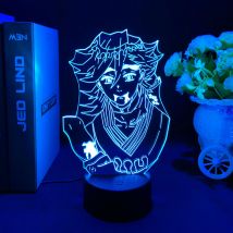 Anime Demon Slayer 3D LED Nightlight Figure for Kids Child Bedroom Decor Cool Kimetsu No Yaiba Lamp Gift Dropshopping