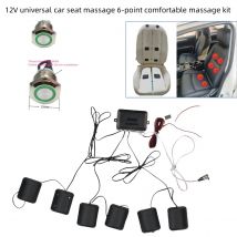 Supporto per cuscino per sedile con cuscino per sedia da massaggio a vibrazione per auto elettrica a 6 motori per coprisedili e sedie Ford Home Office Allevia il dolore