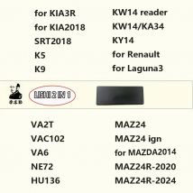 Lishi Tool 2 in 1 K5 K9 KY14 SRT2018 KW14/KA34 VA2T VAC102 VA6 NE72 HU136 MAZ24 für Renault Laguna3 MAZDA2014 KIA3R KIAA2018