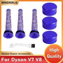 Prefiltro e postfiltro di ricambio per aspirapolvere senza fili Dyson V7 V8 Prefiltro + Accessori kit postfiltro HEPA