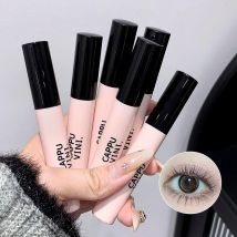 Cappuvini Natural Curling Mascara Langanhaltende, verlängernde Wimperntusche, schnell trocknender und nicht verschmierender Wimpernprimer