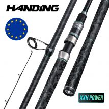 HANDING SINDOREI Cañas de pescar H/XH/XXH, 200g, peso del señuelo, cabeza de serpiente potente para Lucio, Spinning 2,13-2,69 M, caña gigante de acción rápida