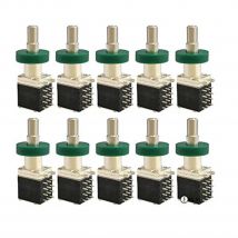 10 pz 40012029002 Walkie potenziometro canale interruttore di controllo per CP040 CP200D DEP450 DP1400 XiRP3688 Radio -- VBLL