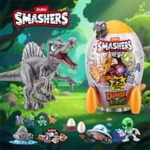 Zuru Smashers Dinosaur War Alien Rocket Launcher Blind Box Tyrannosaurus Rex Boy Montagespielzeug