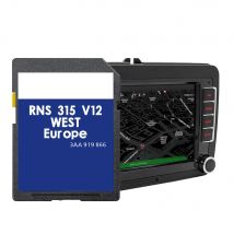 Scheda SD 3AA 051866 BE Aggiornamento per VW Amarok/Beetle/CC/Caddy/Golf/Passat/Tiguan/Polo Auto AZ V12 Navigazione RNS315 West EU Sat Nav