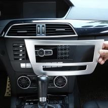 Für Mercedes Benz C Klasse W204 Auto Tür Audio Lautsprecher Schalthebel Panel Tür Armlehne Lesen Licht Abdeckung Trim Aufkleber Zubehör