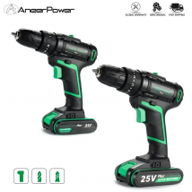 25V 21V Trapano elettrico a mano senza fili Cacciavite a batteria al litio a impatto per decorare la casa Viti di perforazione Utensile elettrico