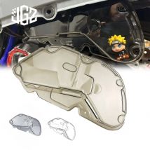 Motorrad pvc kunststoff dekorative transparente luftfilter abdeckung für vespa gts 2013 2022 gtv hpe sei giorni 2015-2019 zubehör