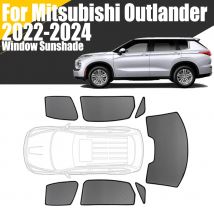 Für Mitsubishi Outlander 2022 2023 2024 Benutzerdefinierter magnetischer Autofenster-Sonnenschutz für die Frontscheibe, tragbarer Sonnenschutz gegen UV