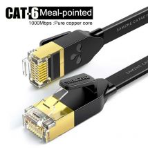 SAMZHE CAT 6 Ethernet Cable RJ45 Lan Round Cat6 Networking Patch Cord for Computer Router Laptop Network Cable