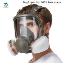 6800 Anti-Fog Respirator pełnotwarzowy Maska gazowa Malowanie przemysłowe Respirator natryskowy Bezpieczeństwo pracy Filtr Ochrona przed formaldehydem