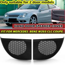 Paar Auto Seite Hand Tür Lautsprecher Abdeckung Verkleidung a20372703889051 für Mercedes-Benz w203 clc Coupé 2dr Horn Abdeckung Trim Lautsprecher gitter