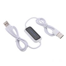 USB-PC zu PC Online Share Sync Link Net Direct Data File Transfer Bridge LED-Kabel Einfache Kopie zwischen 2 Computer