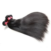 Ali Queen Hair Straight Brazilian Human Hair Weaves Bundles 1/3/4 Pcs Remy Hair Bundles 10"- 36" 100% Human Hair Extension Wig