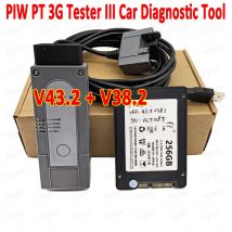 Top PIW PT 3G Tester III Autodiagnosetool WiFi OBD Scanner Por 3 SSD 43,3 38,2 Ingenieur Optionaler Laptop E7450 Bereit zum Arbeiten