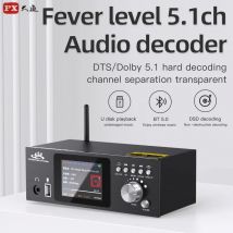 Px ud951c 5,1 Kanal Audio Decoder DSD USB U Disk verlustfreie Musik wiedergabe Bluetooth 5,0 Glasfaser Koaxial Audio Decodierung 6ch Ausgang